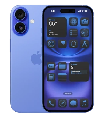 iPhone 16, Ultramarine — 1